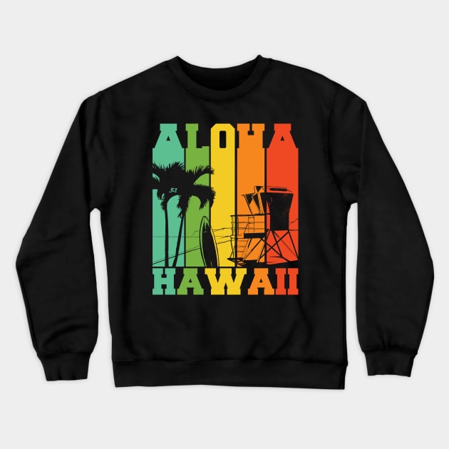 Aloha Hawaii Crewneck Sweatshirt by LR_Collections